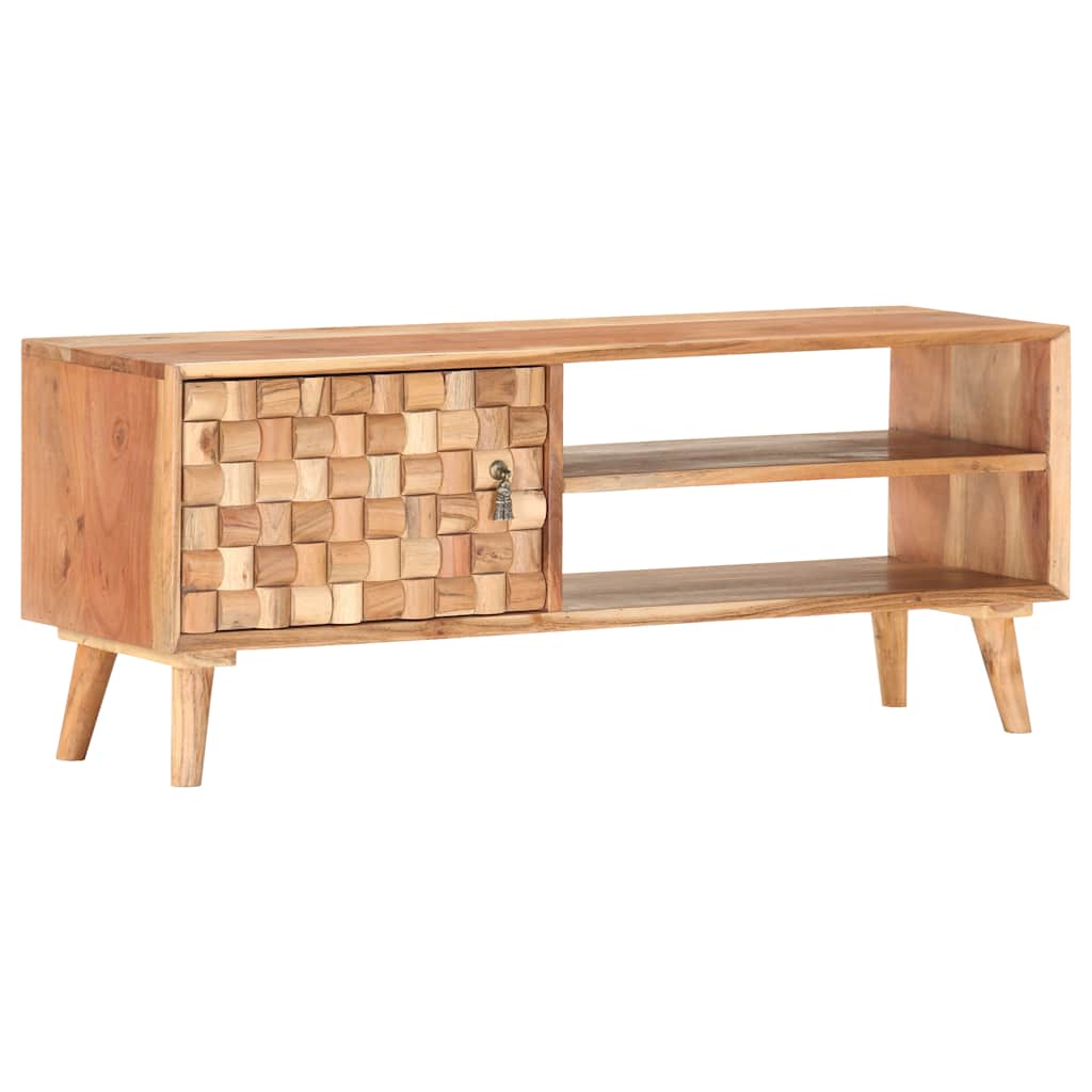 TV-Schrank 100x30x40 cm Massivholz Akazie