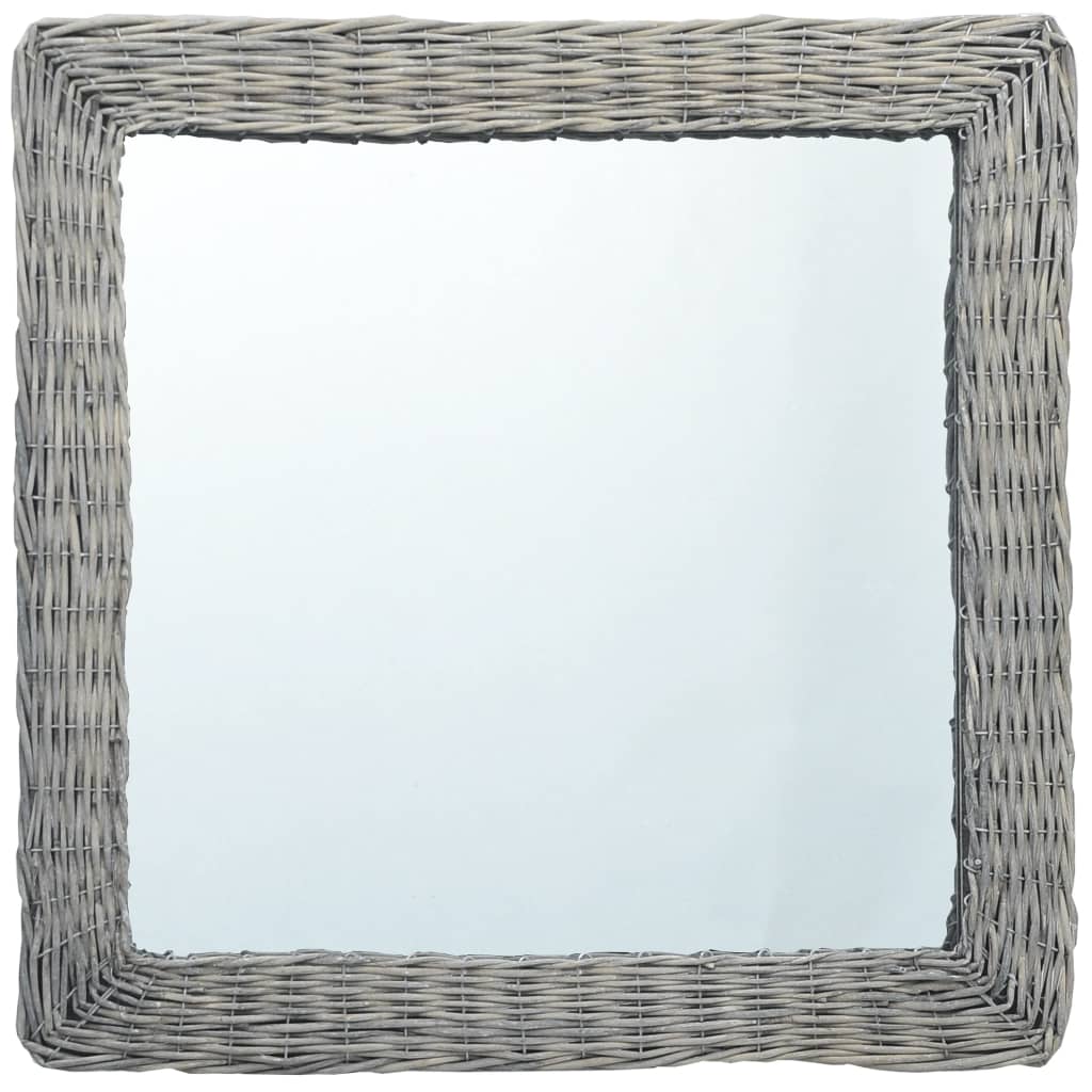 vidaXL Spiegel 50x50 cm Weide