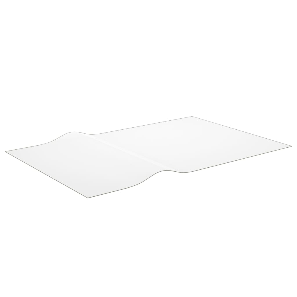 vidaXL Tischfolie Transparent 100x60 cm 1,6 mm PVC