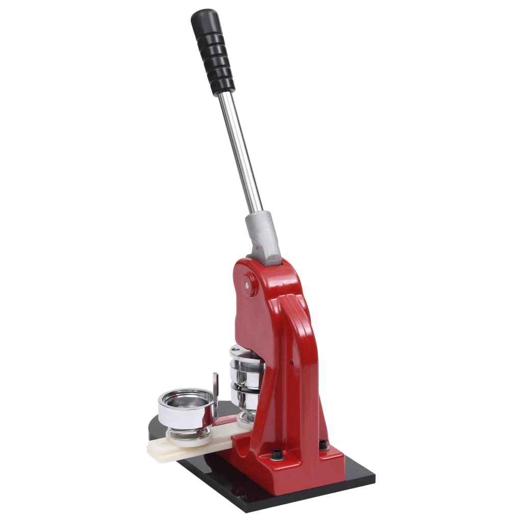 vidaXL Buttonmaschine mit Kreisschneider 58 mm