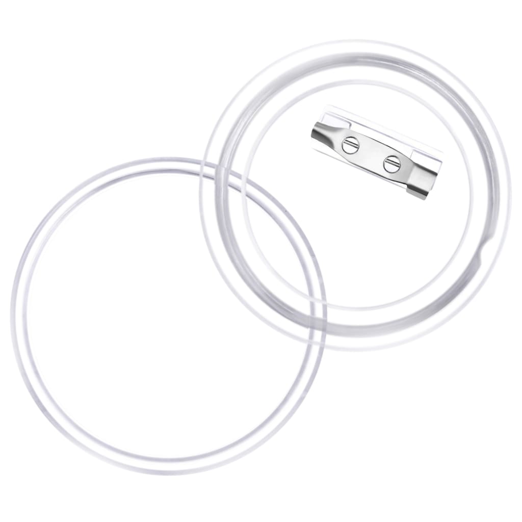 vidaXL Button-Set mit Anstecknadel 100 Stk. Acryl 58 mm