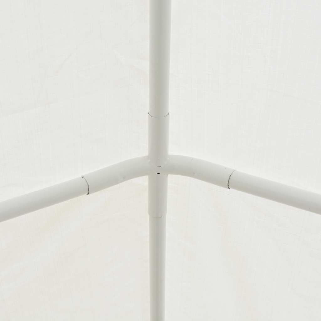 vidaXL Partyzelt PE 6x16 m Weiß