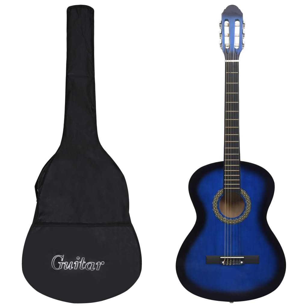 vidaXL Klassikgitarre für Anfänger mit Tasche 4/4 39"