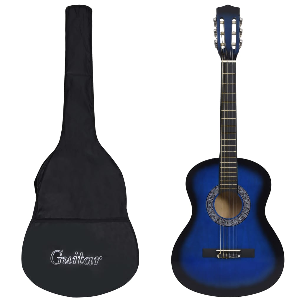 vidaXL Klassikgitarre für Anfänger mit Tasche 4/4 39"