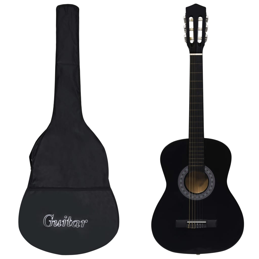 vidaXL Klassikgitarre für Anfänger mit Tasche 4/4 39"