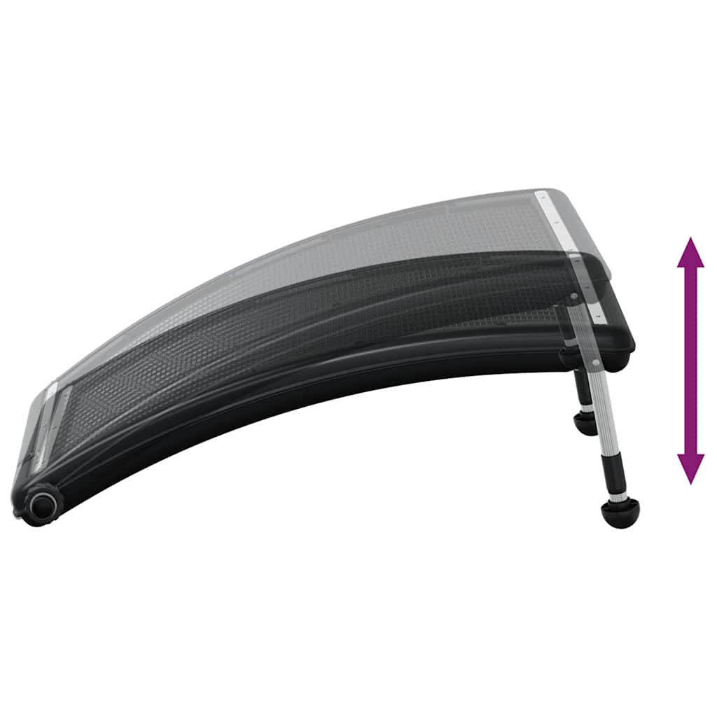 vidaXL Gebogene Solar-Heizpaneele für Pool 2 Stk. 110x65 cm