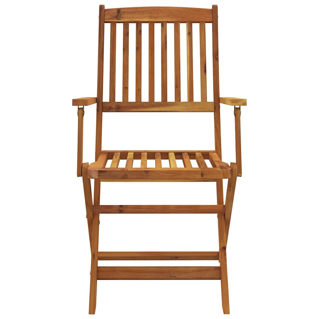 vidaXL 7-tlg. Garten-Essgruppe Klappbar Massivholz Akazie