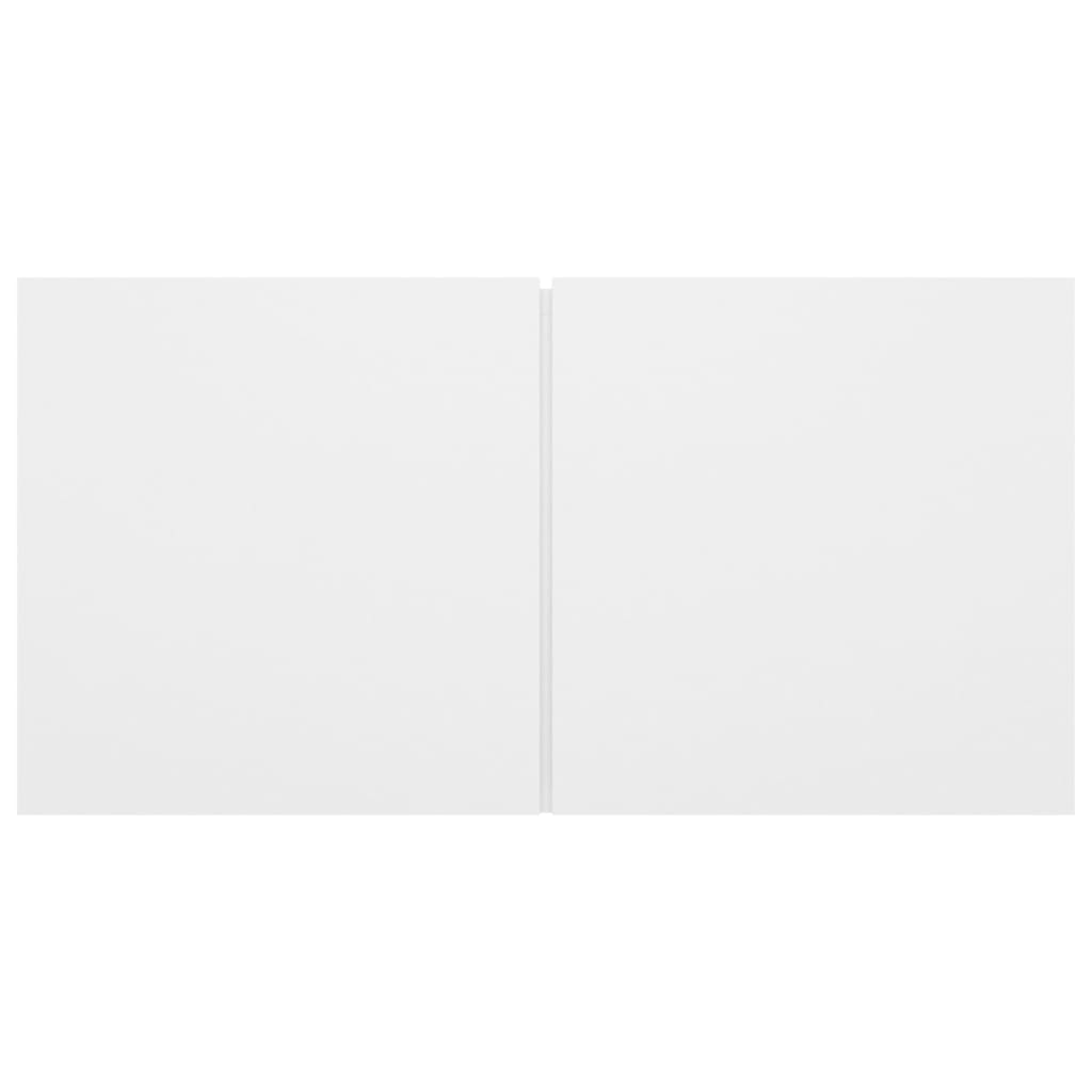 vidaXL 8-tlg. TV-Schrank-Set Weiß Holzwerkstoff