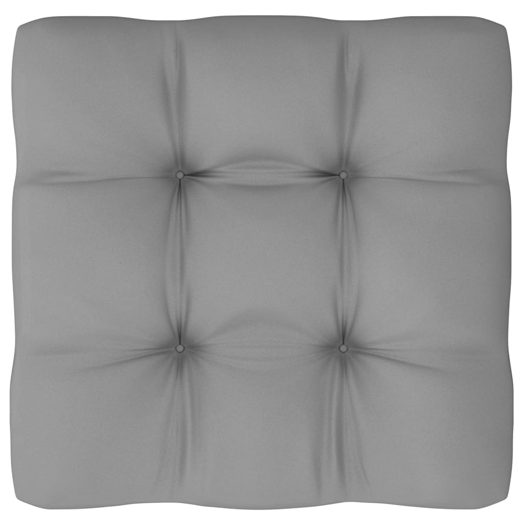 9-tlg. Garten-Lounge-Set mit Kissen Kiefer Massivholz