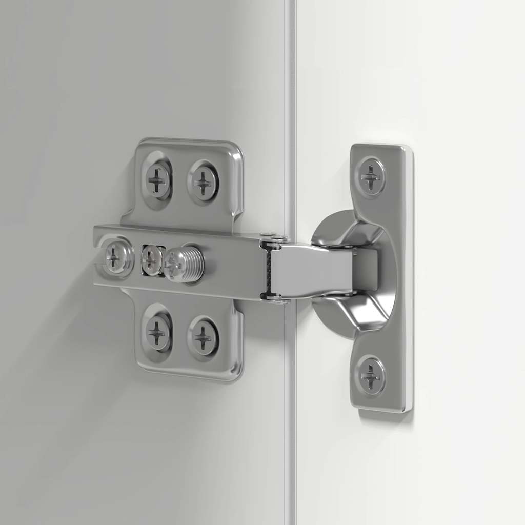 vidaXL 8-tlg. TV-Schrank-Set Weiß Holzwerkstoff