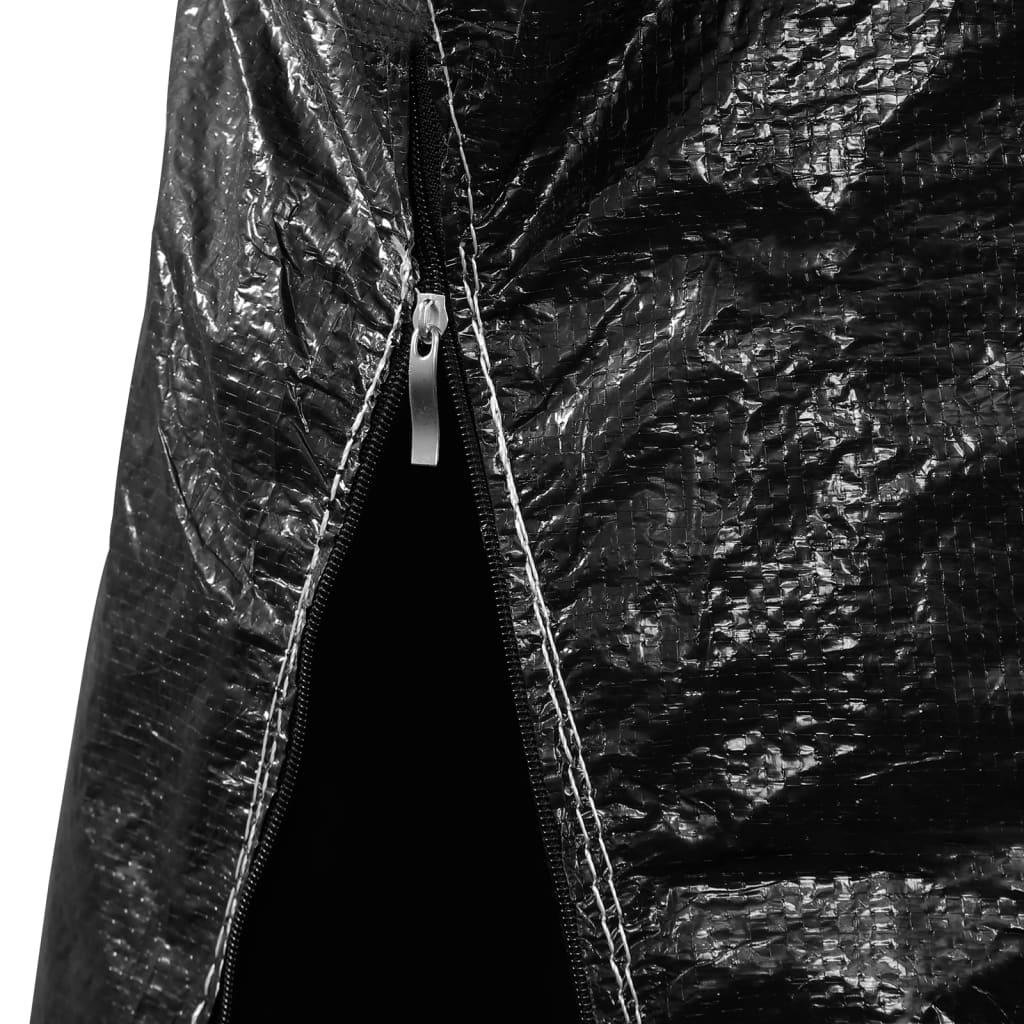 vidaXL Sonnenschirm-Schutzhüllen 2 Stk. mit Reißverschluss PE 175 cm