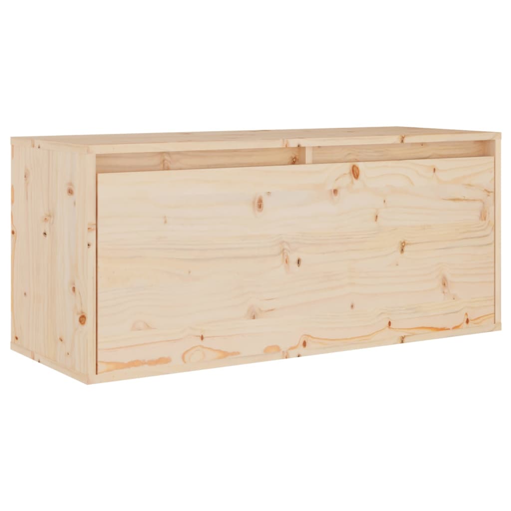 vidaXL 5-teiliges TV-Schrank-Set Massivholz Kiefer