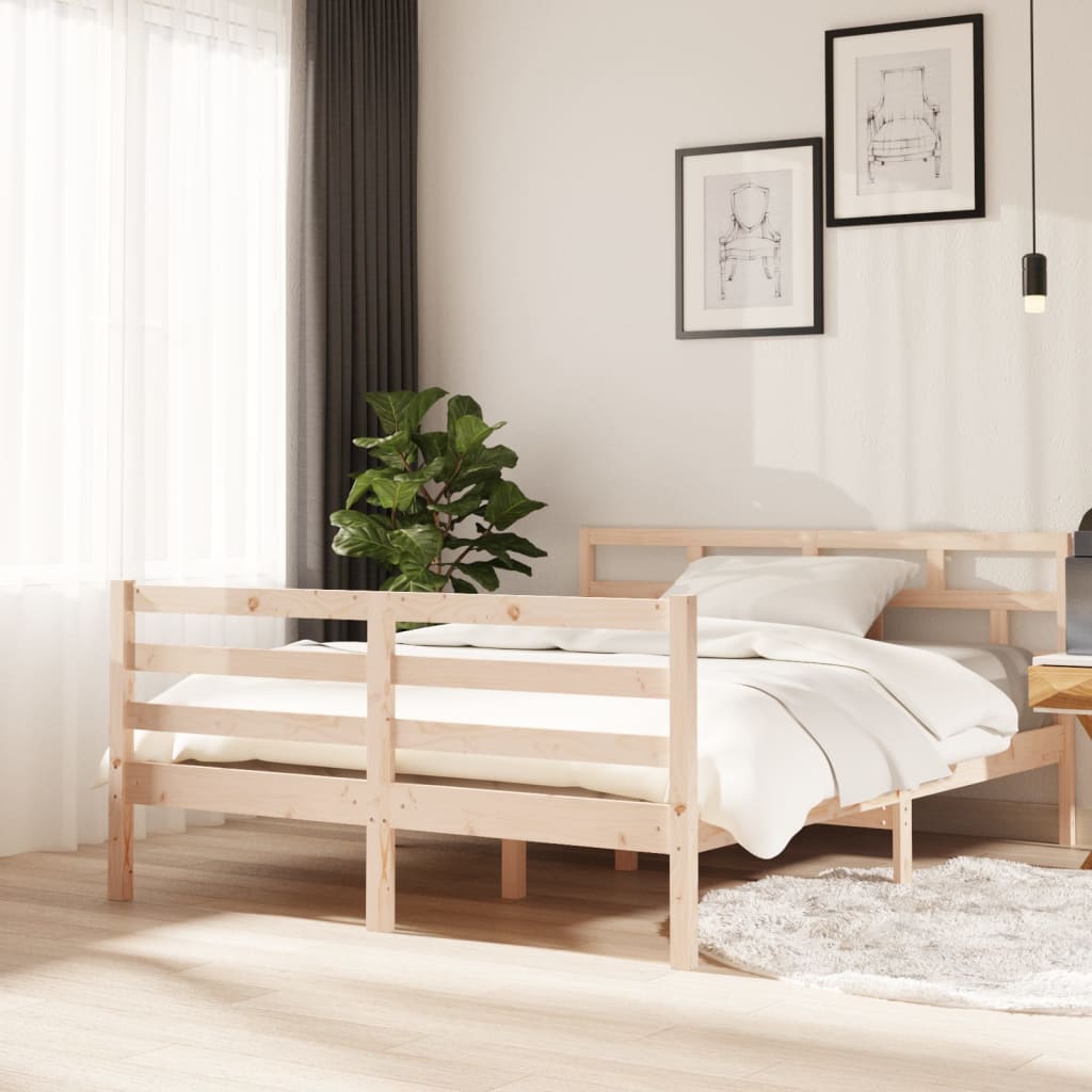 Massivholzbett 75x190 cm