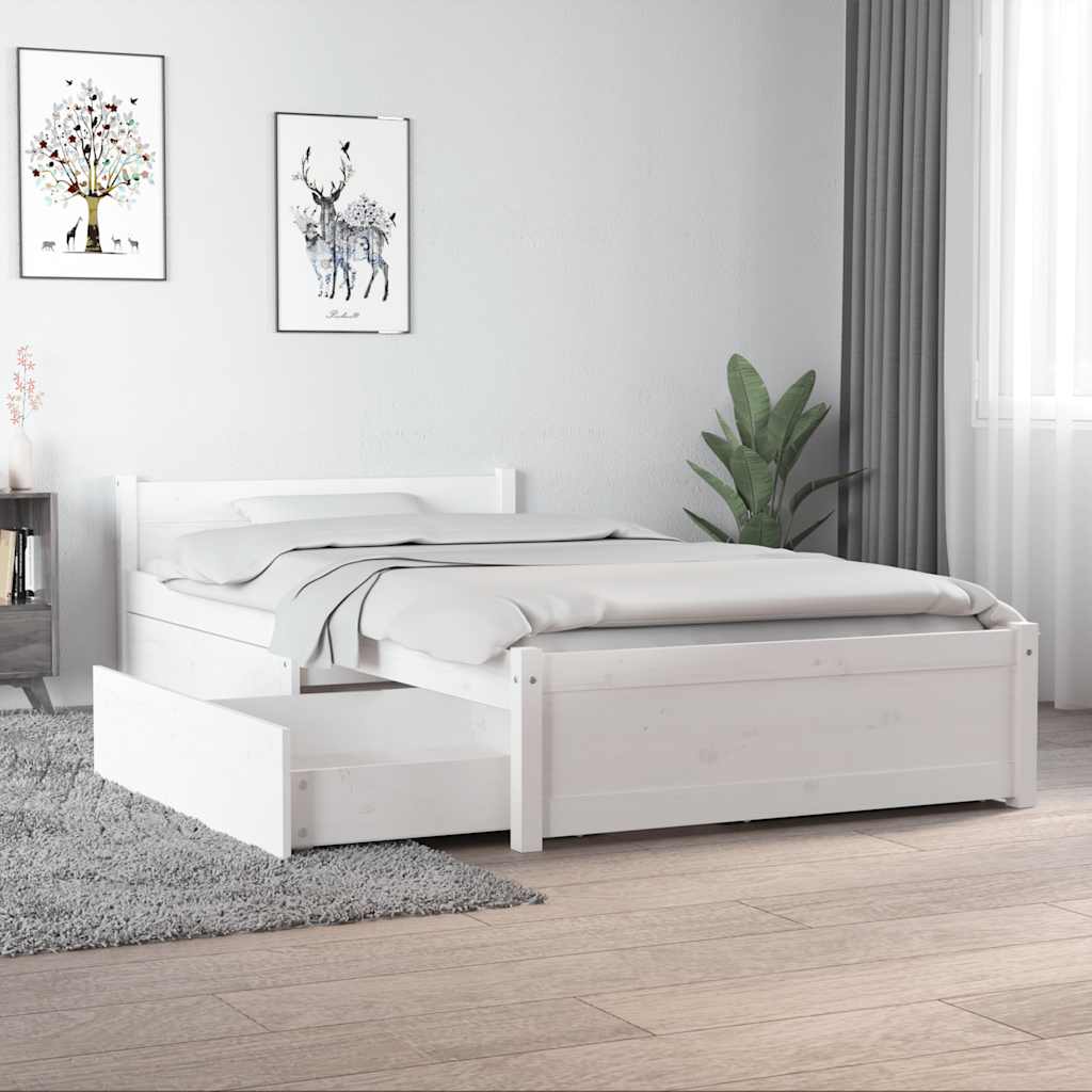 Bett mit Schubladen 75x190 cm
