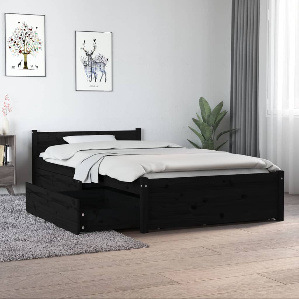 Bett mit Schubladen 75x190 cm
