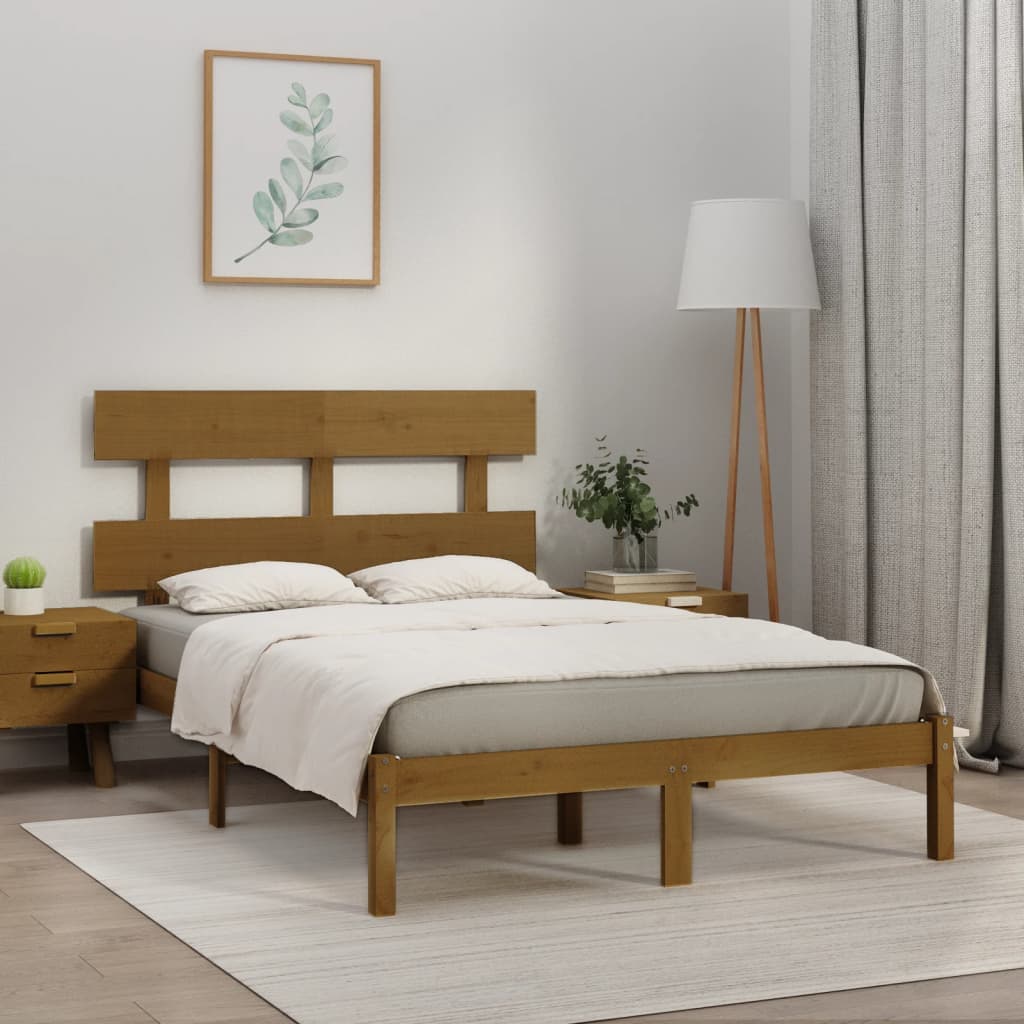 Massivholzbett 75x190 cm