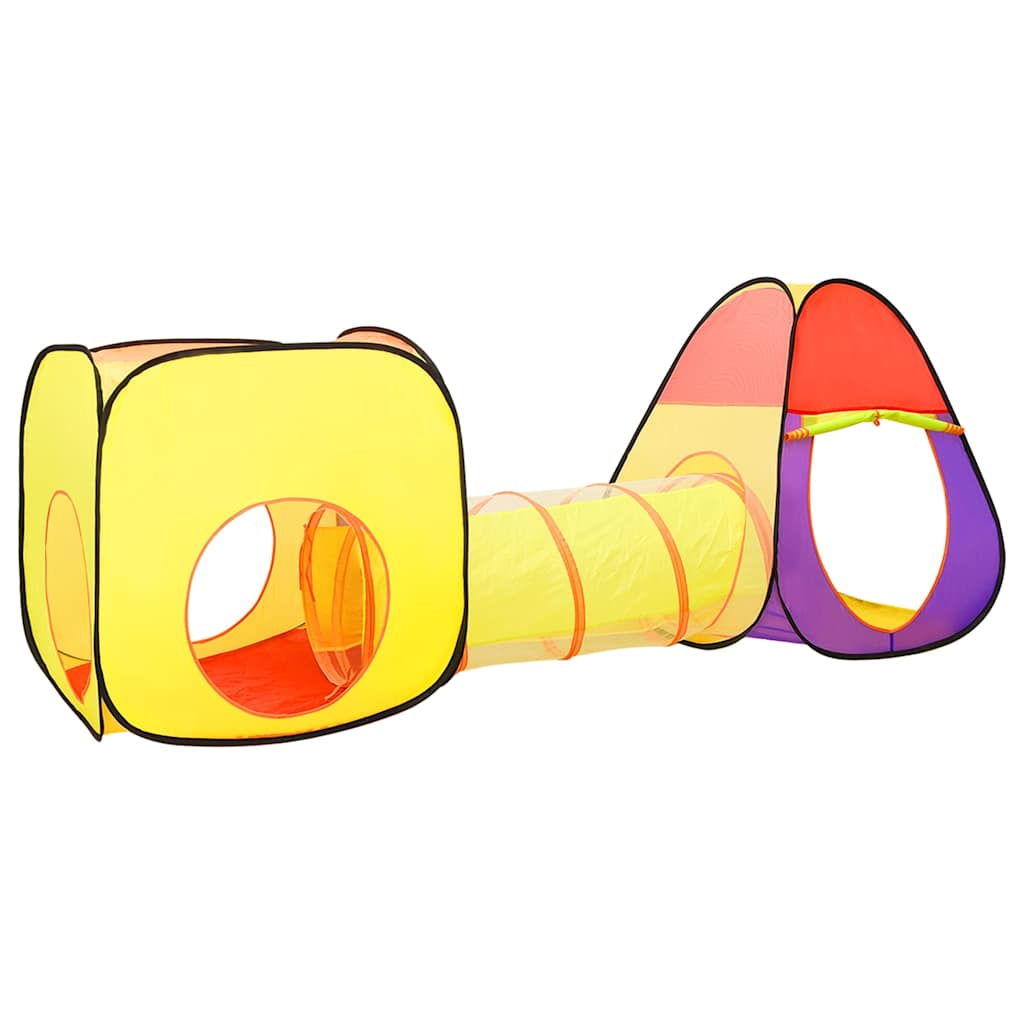 vidaXL Spielzelt mit 250 Bällen Mehrfarbig 255x80x100 cm