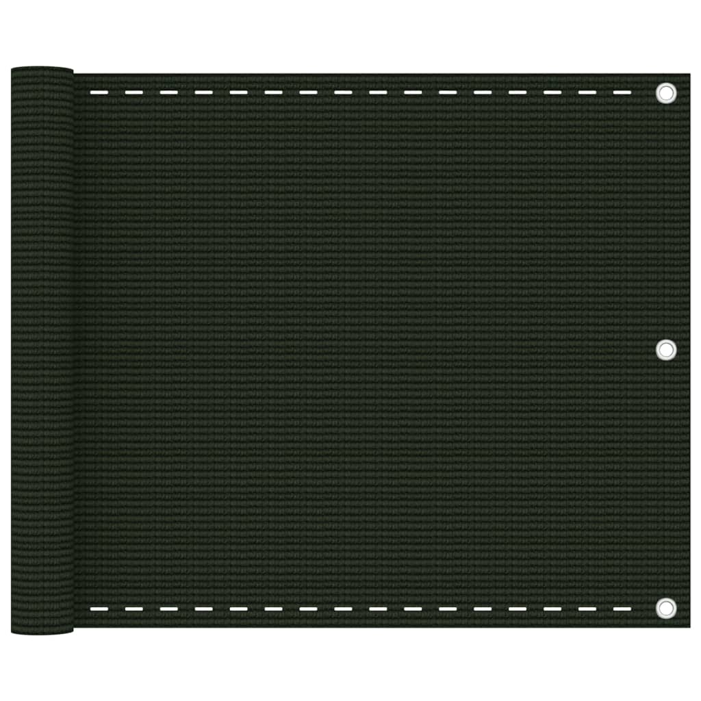vidaXL Balkon-Sichtschutz Anthrazit 75x300 cm HDPE