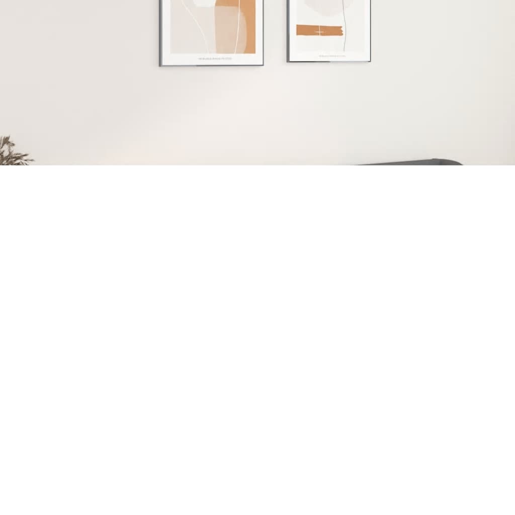 vidaXL Kopfteil mit Ohren Schwarz 83x23x78/88 cm Kunstleder