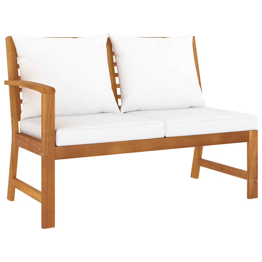 vidaXL Couchtisch 100x50x33 cm Massivholz Akazie