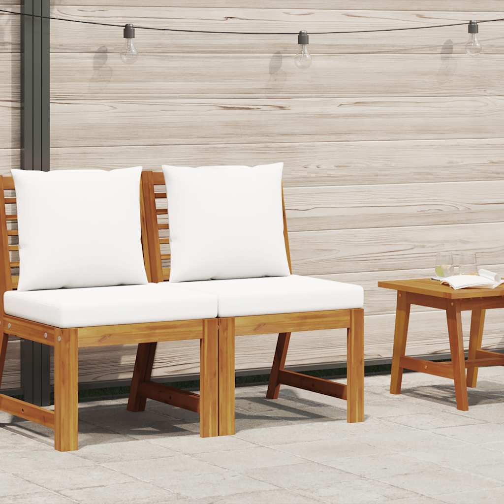 vidaXL Couchtisch 100x50x33 cm Massivholz Akazie
