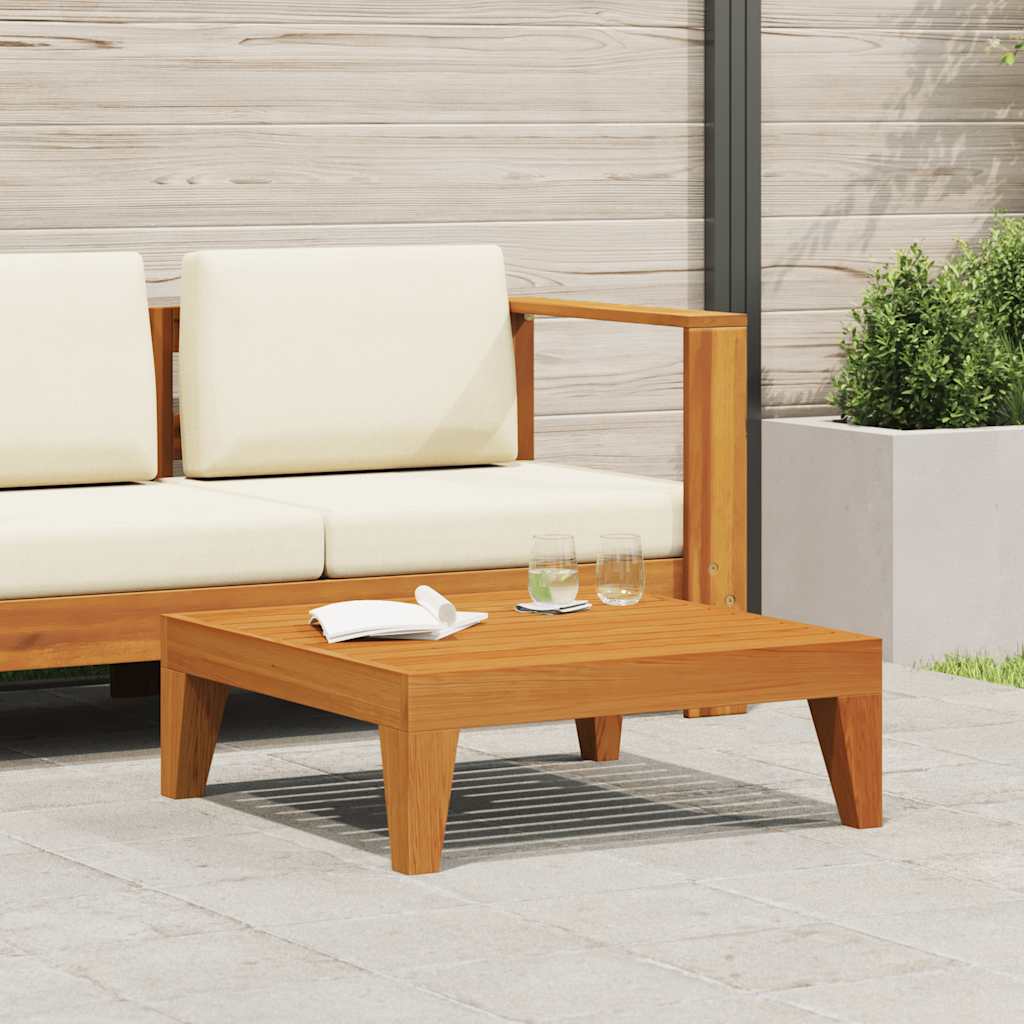 vidaXL 2-tlg. Garten-Lounge-Set mit Auflagen Massivholz Akazie