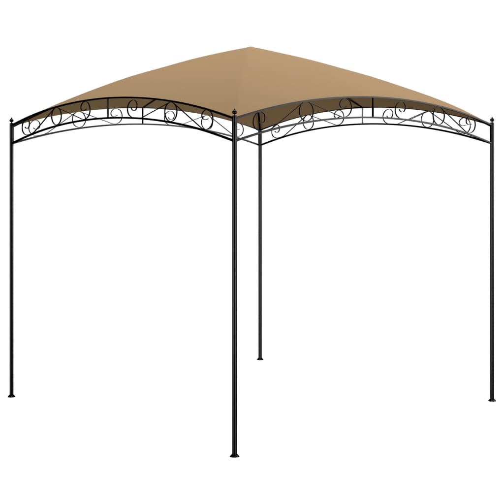vidaXL Pavillon 3x3x2,65 m Creme 180 g/m²