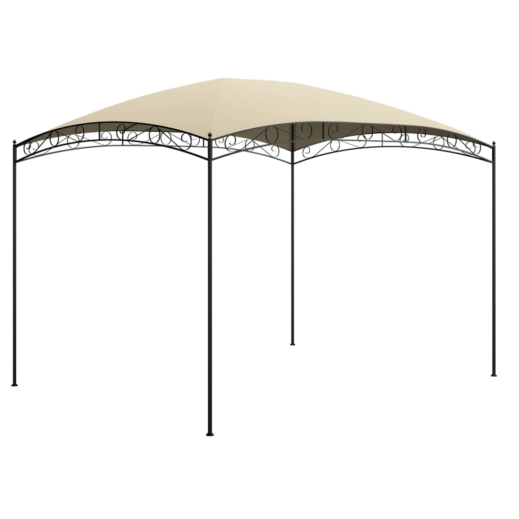 vidaXL Pavillon 3x3x2,65 m Creme 180 g/m²