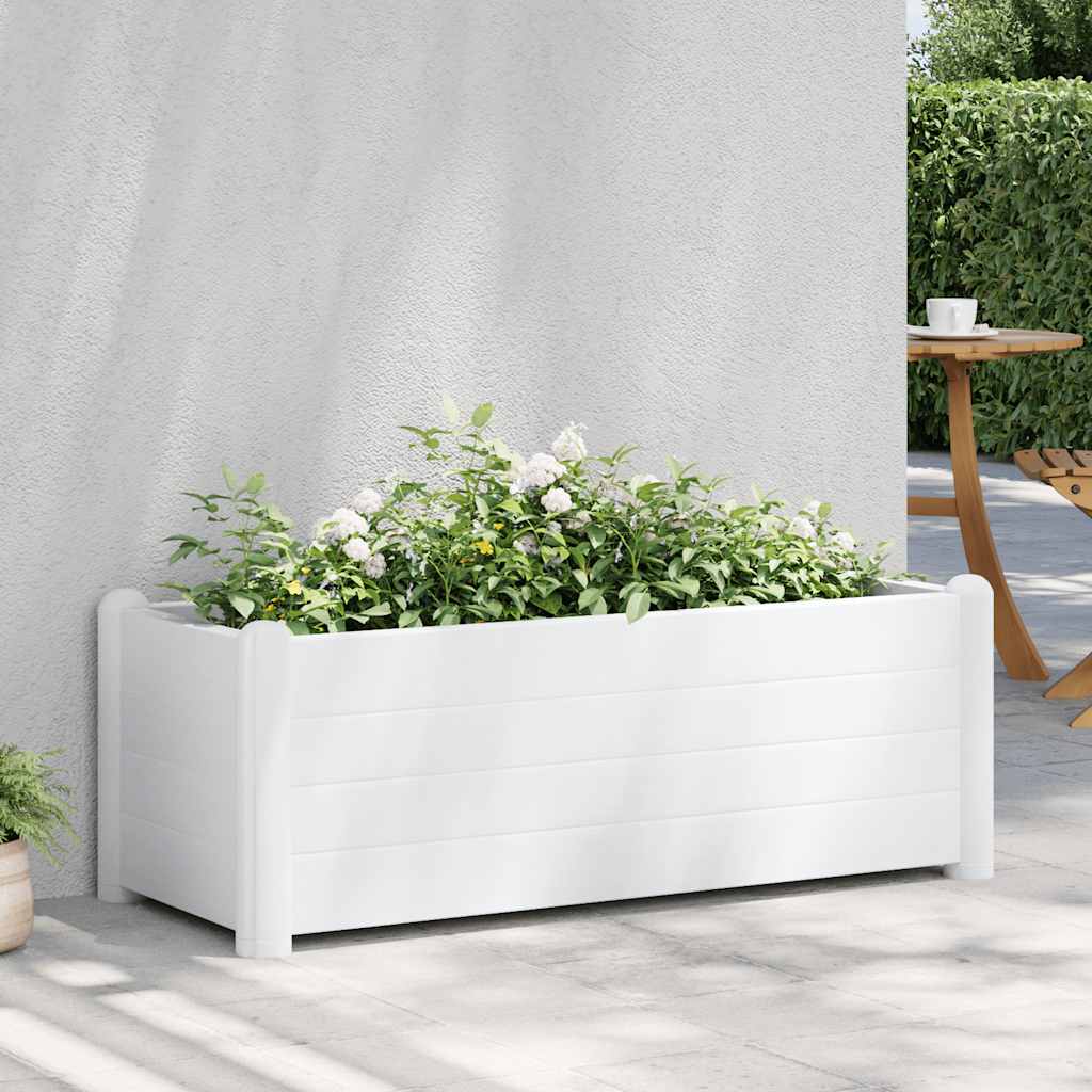 Garten-Hochbeet PP Mokka 43x43x35 cm