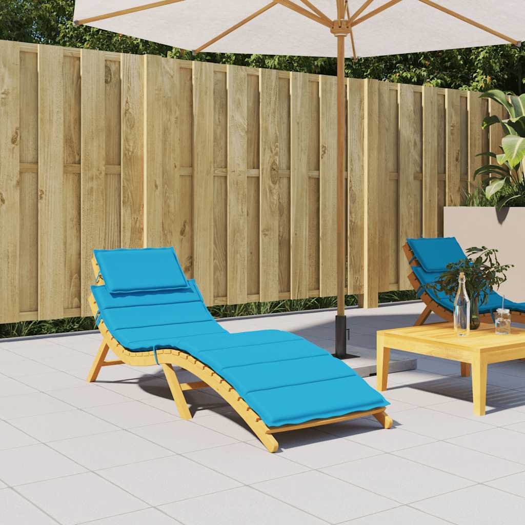 Sonnenliegen-Auflage Anthrazit 186x58x4 cm Oxford-Gewebe
