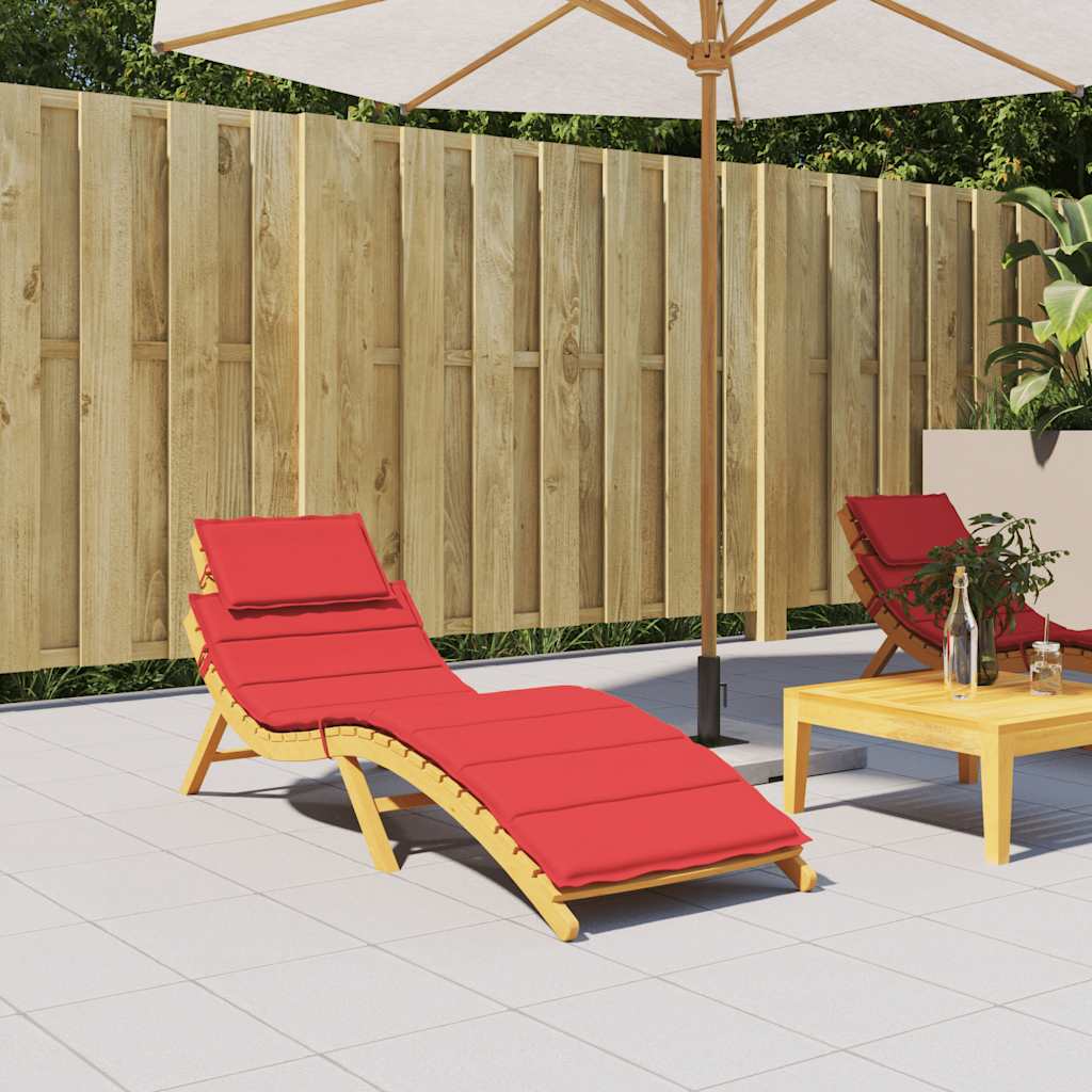 Sonnenliegen-Auflage Anthrazit 186x58x4 cm Oxford-Gewebe