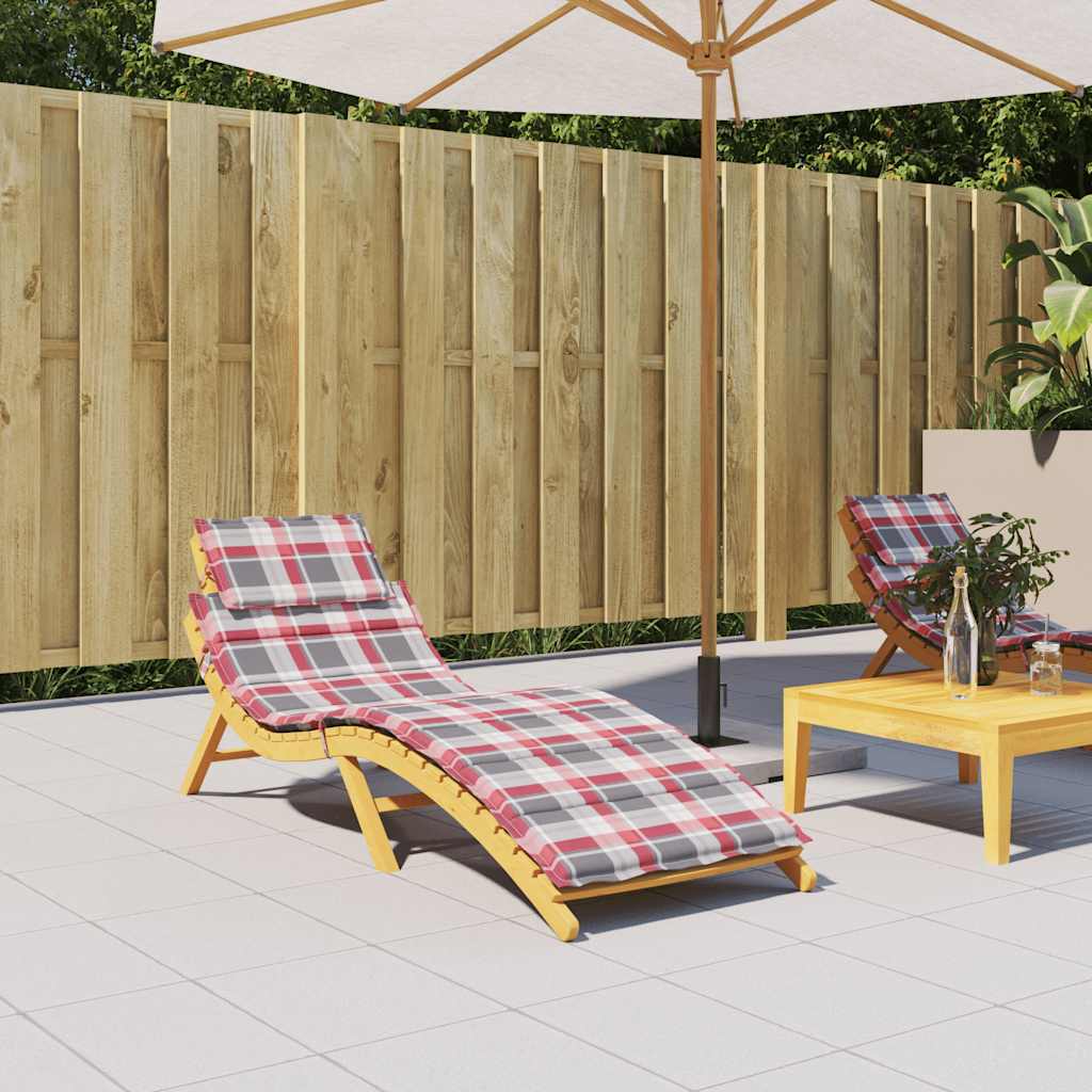 Sonnenliegen-Auflage Anthrazit 186x58x4 cm Oxford-Gewebe