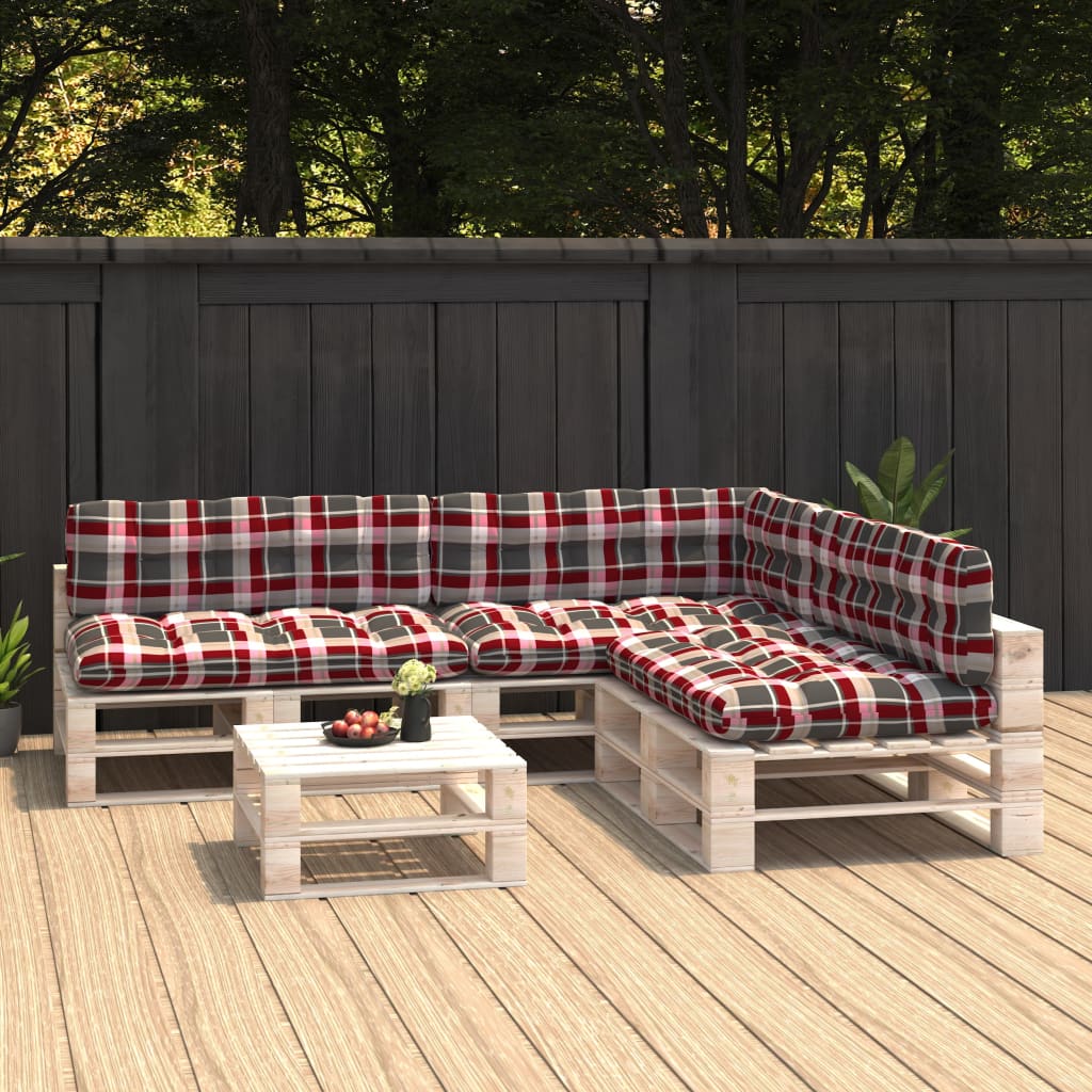 Palettensofa-Auflagen 7 Stk. Anthrazit