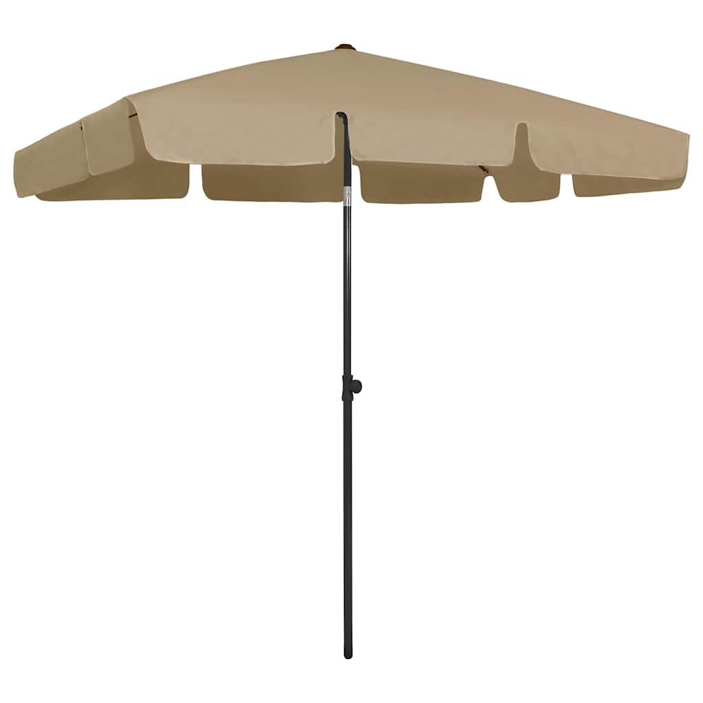 Strandschirm Sandgelb 180x120 cm