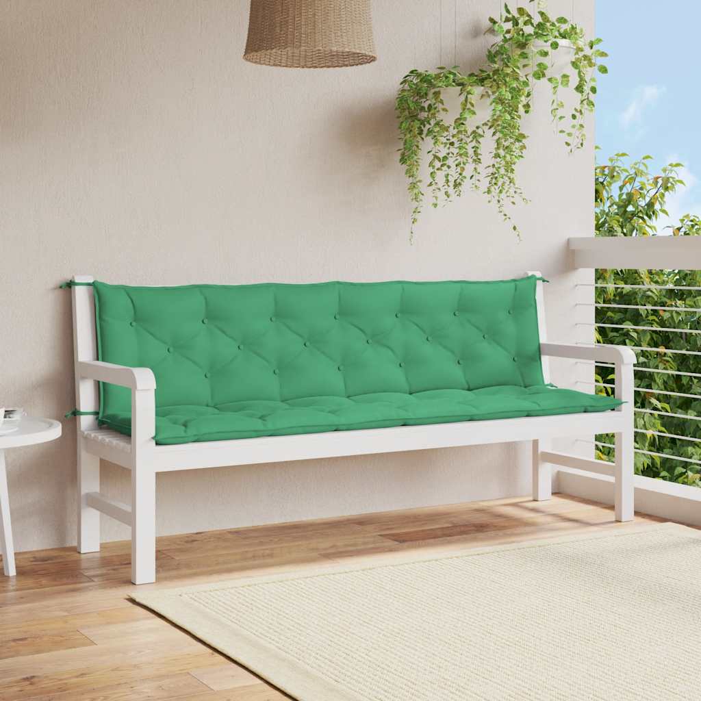 Gartenbank-Auflage Anthrazit 100x(50+50)x7 cm Oxford-Gewebe