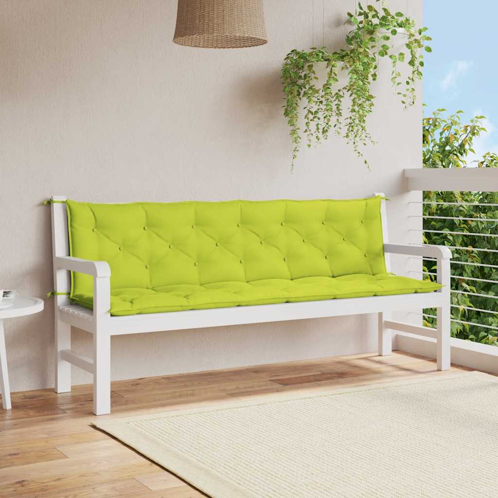 Gartenbank-Auflage Anthrazit 100x(50+50)x7 cm Oxford-Gewebe