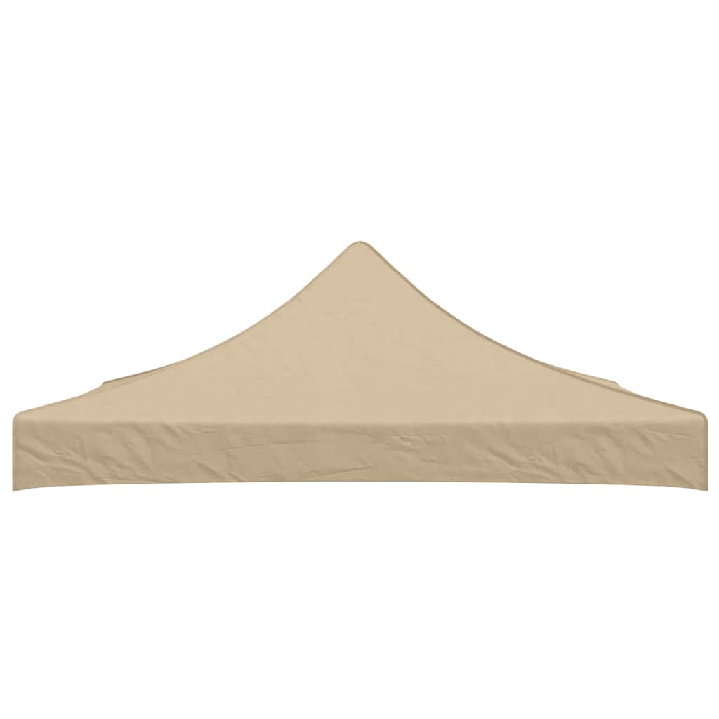 vidaXL Partyzelt-Dach 3x3 m Beige 270 g/m²
