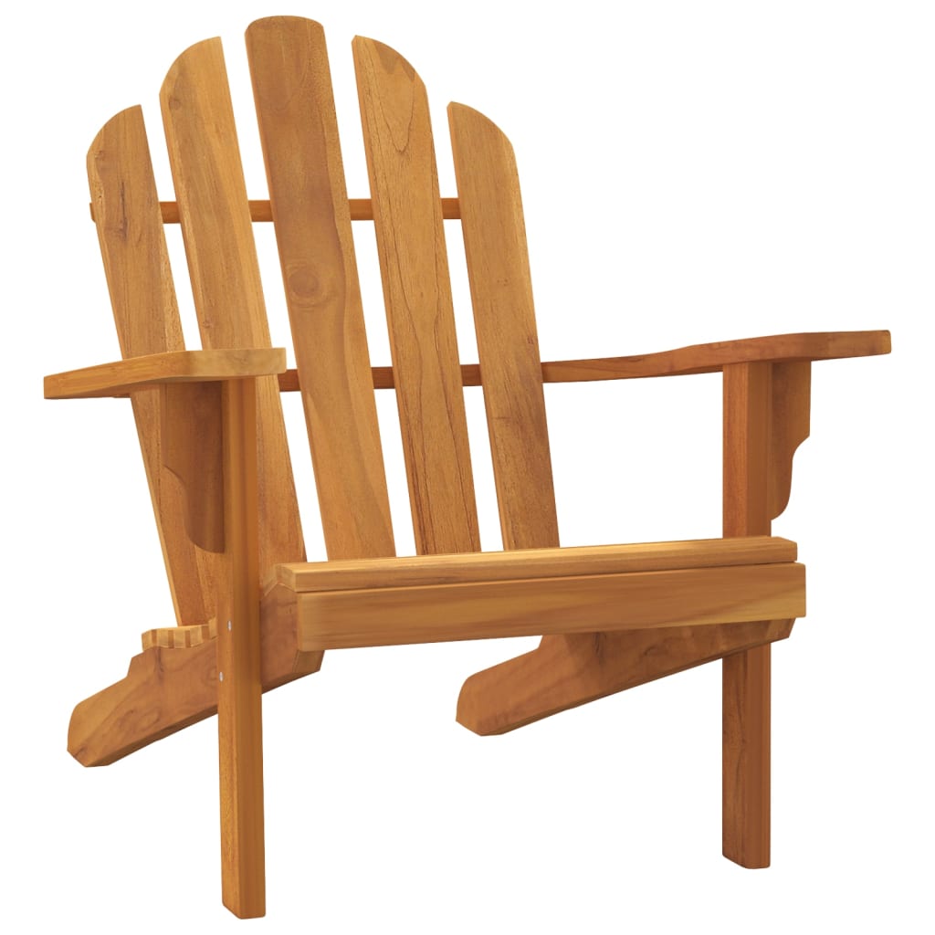 vidaXL Adirondack-Gartenstühle 2 Stk. 79x95x92 cm Massivholz Teak