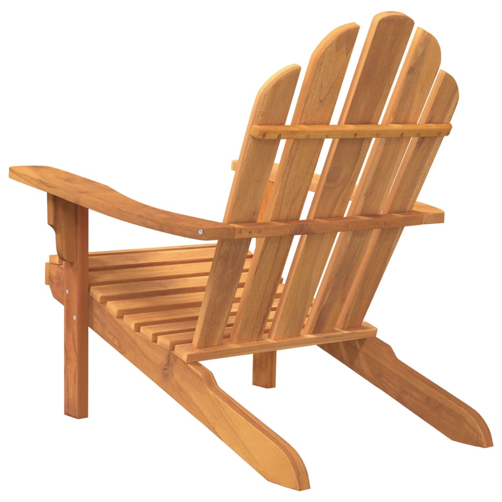 vidaXL Adirondack-Gartenstühle 2 Stk. 79x95x92 cm Massivholz Teak