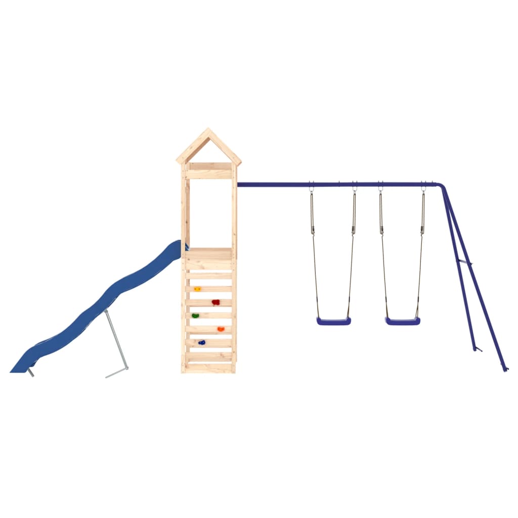 vidaXL Spielturm Massivholz Kiefer