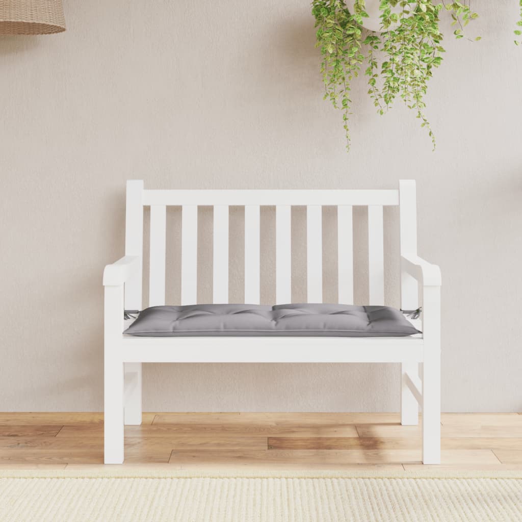 Gartenbank-Auflage Anthrazit 110x50x7 cm Oxford-Gewebe