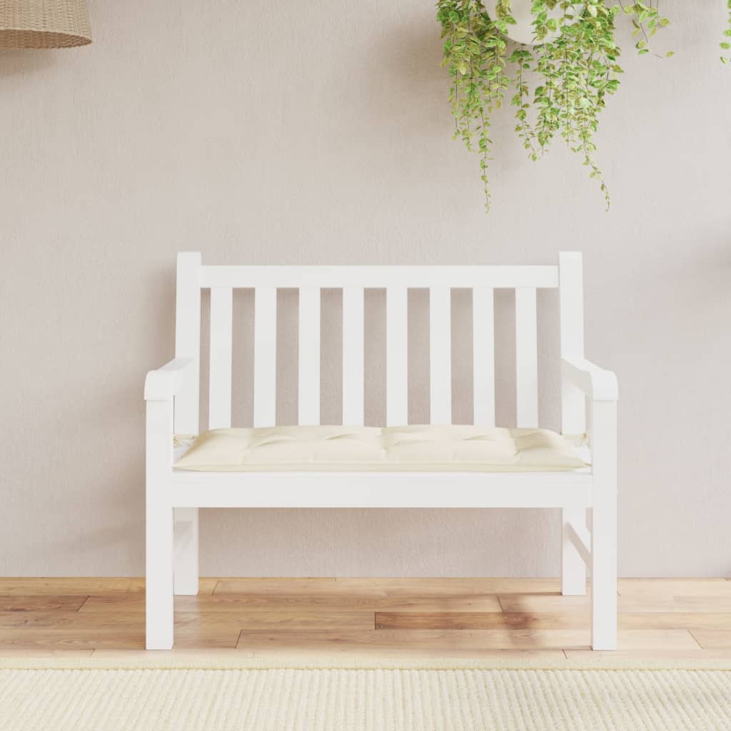 Gartenbank-Auflage Anthrazit 110x50x7 cm Oxford-Gewebe