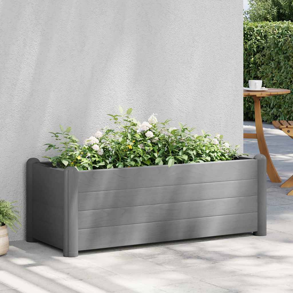 Garten-Hochbeet PP Mokka 43x43x35 cm