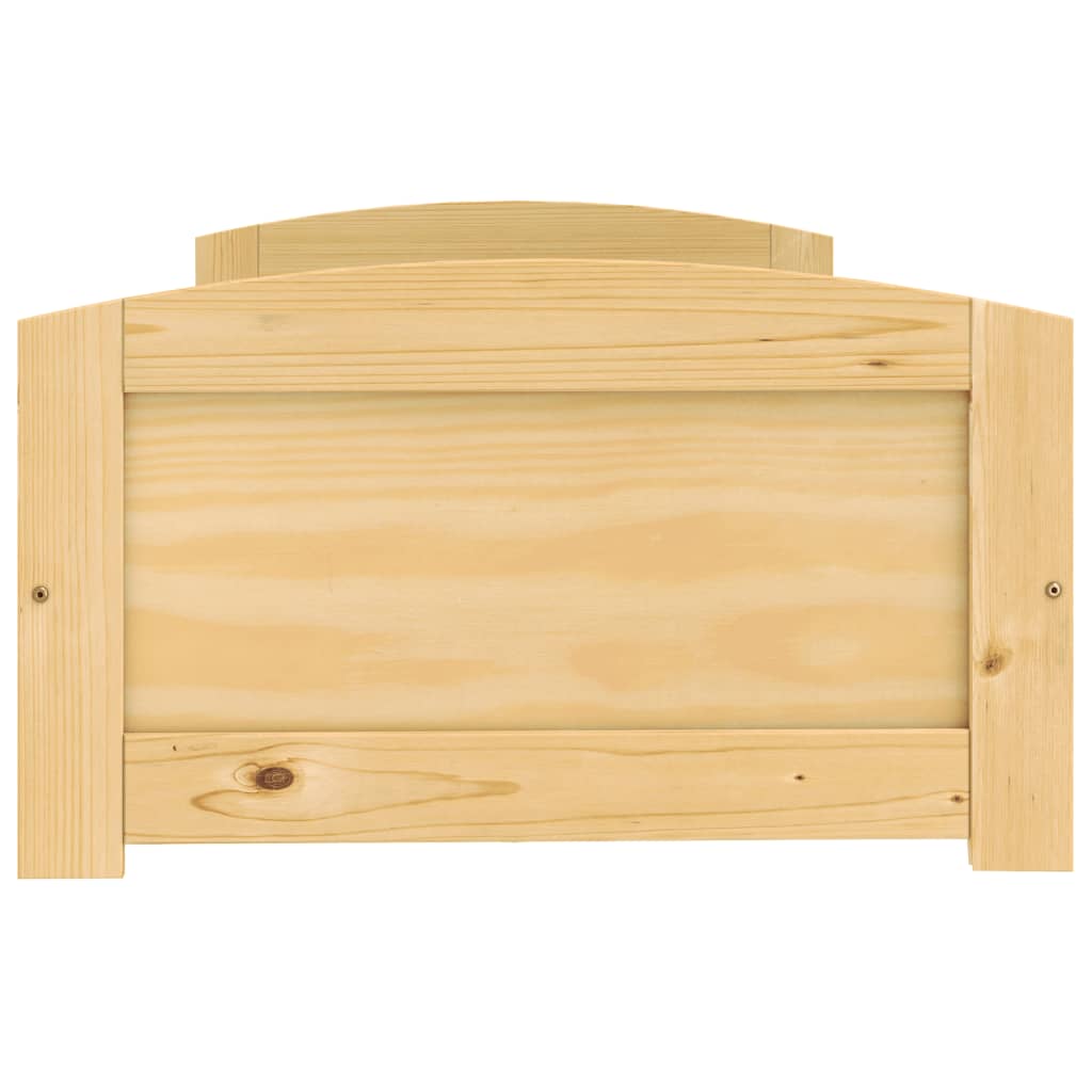 vidaXL Tagesbett mit 2 Schubladen IRUN 90x200 cm Massivholz Kiefer