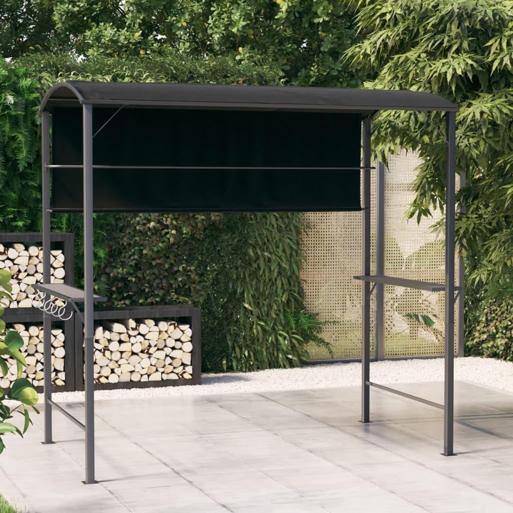 Pavillon mit Dach 220x110x200 cm Creme