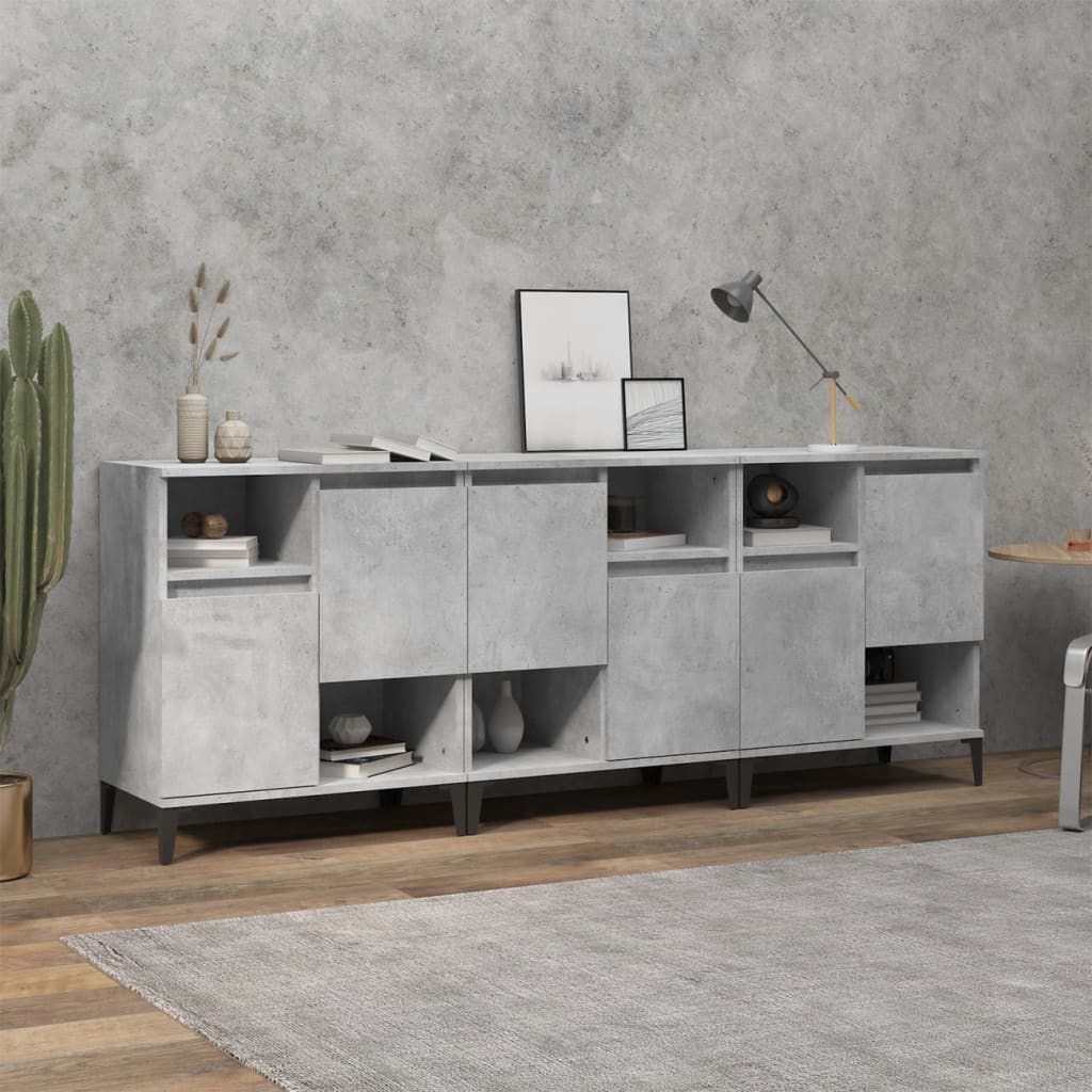 Sideboards 2 Stk. Weiß 60x35x70 cm Holzwerkstoff