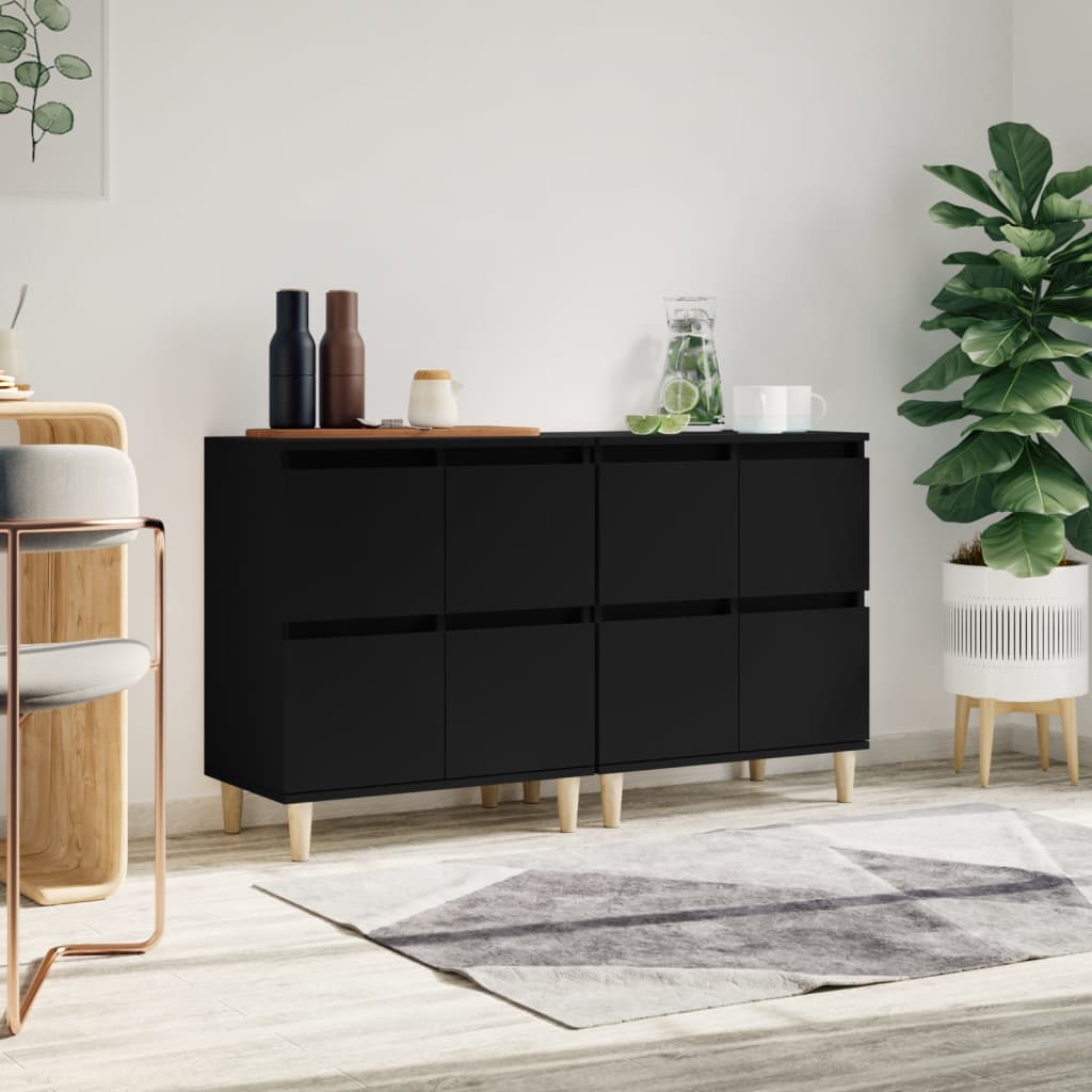 Sideboards 2 Stk. Weiß 60x35x70 cm Holzwerkstoff