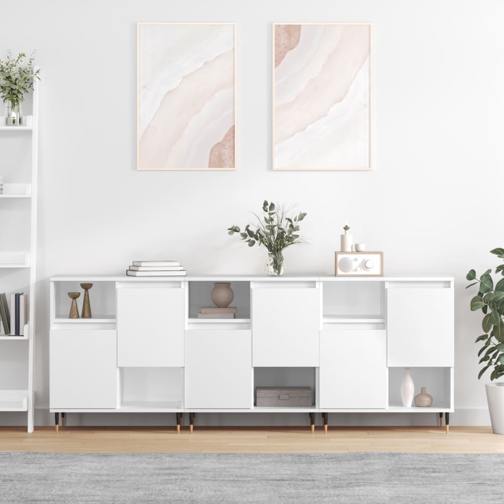 Sideboards 2 Stk. Sonoma-Eiche Holzwerkstoff