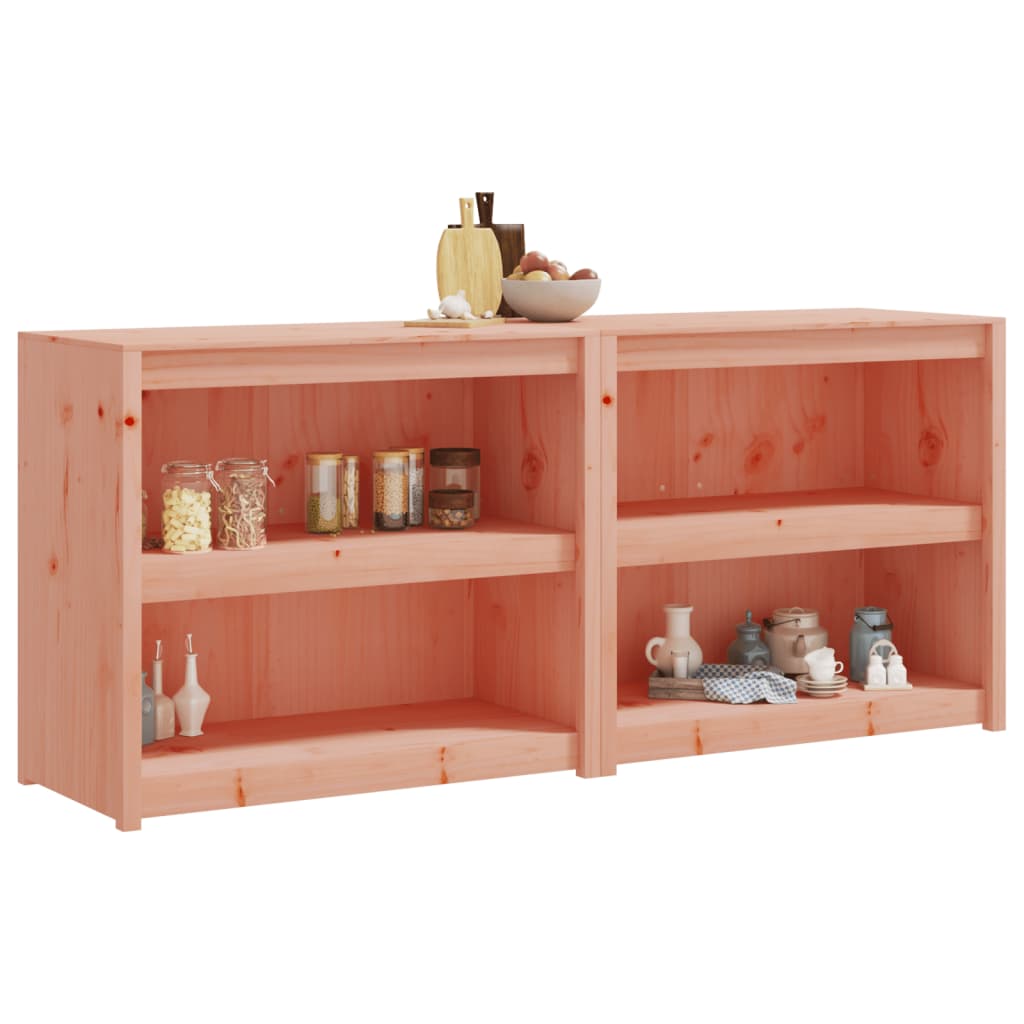 vidaXL Outdoor-Küchenschränke 2 Stk. Massivholz Douglasie