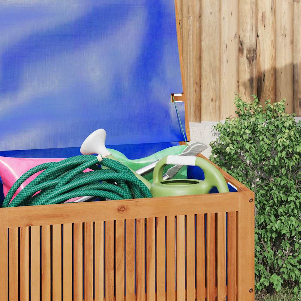 vidaXL Gartenbox 75x75x58 cm Massivholz Akazie